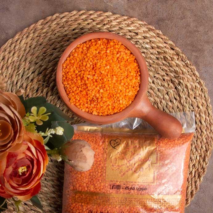 عدس أحمر 500 جم