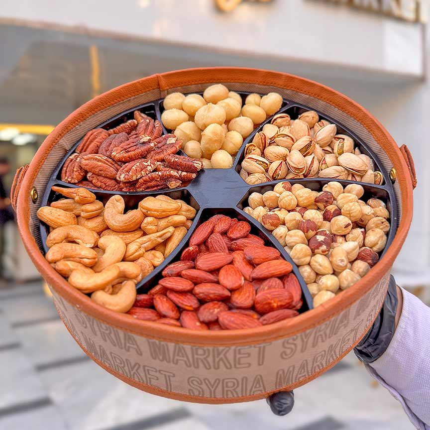 Extra nuts leather bag 1.100 g
