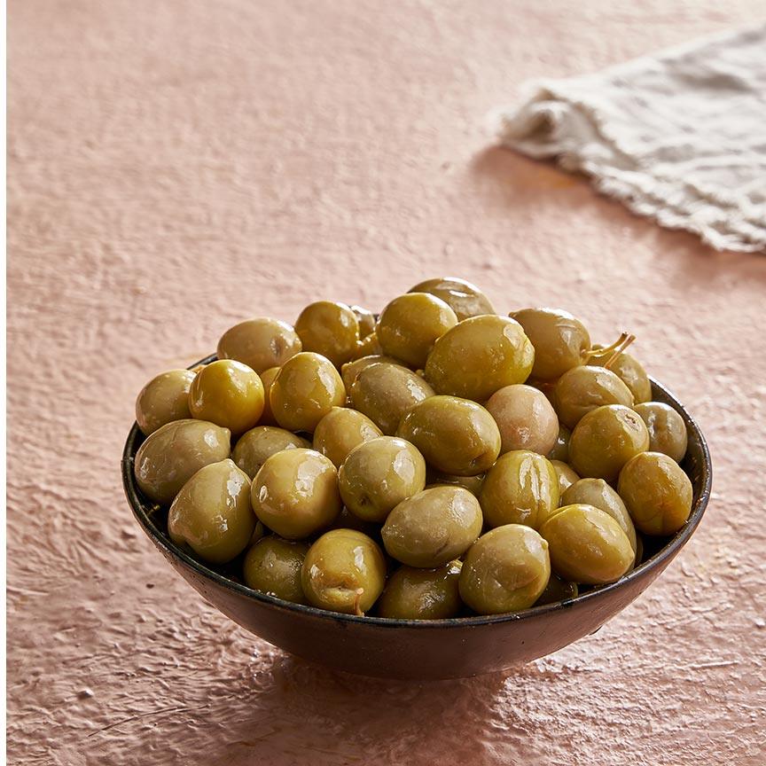 Green apple olives