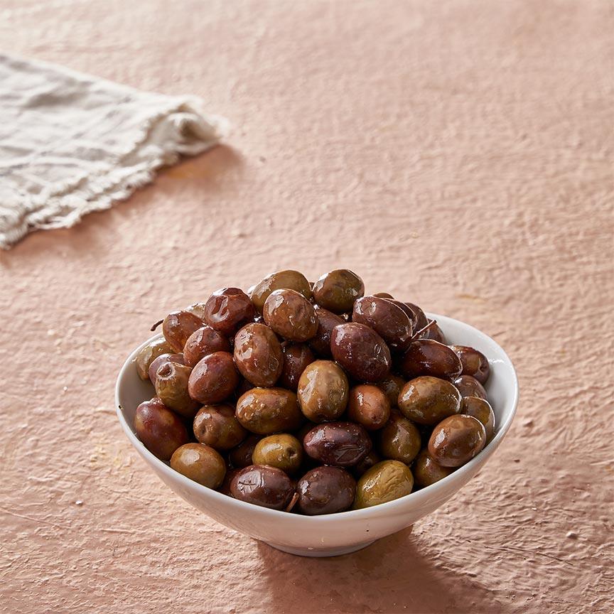 Black Salqini olives