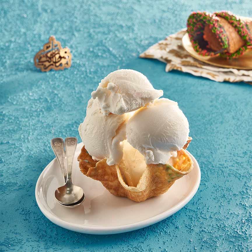 vanilla ice cream
