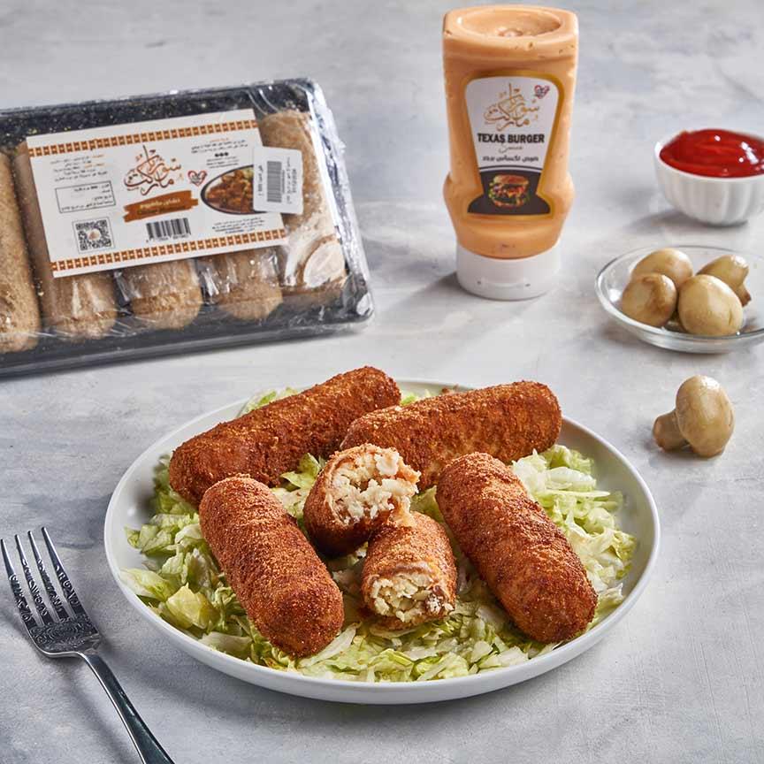 تشكن مشروم متبل 500 غم