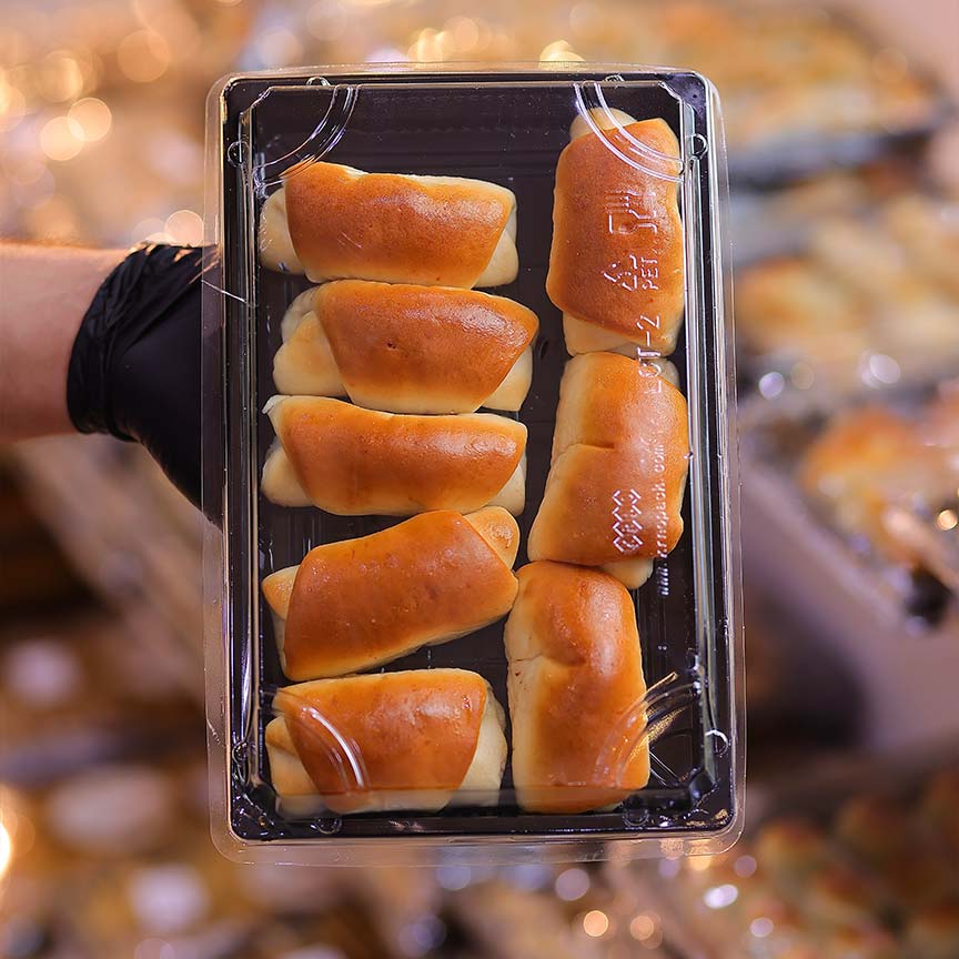 Sausage pastry plate