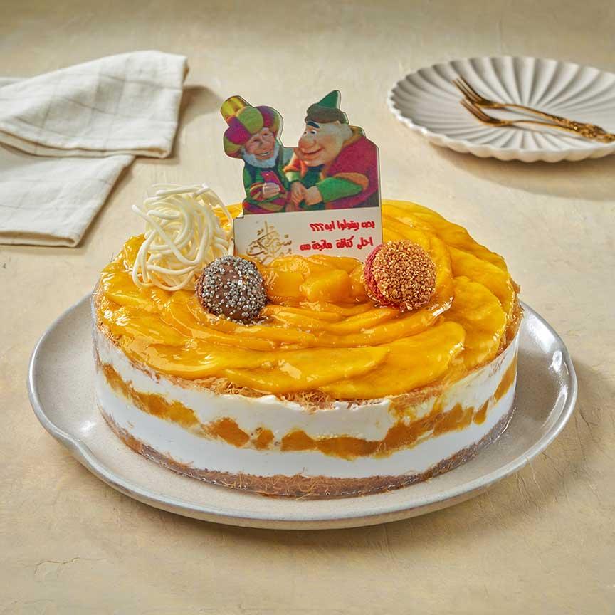 تورتة رمضان كنافة الكريمة و المانجو 24
