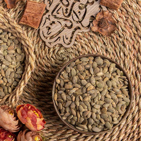 حبات لب ابيض