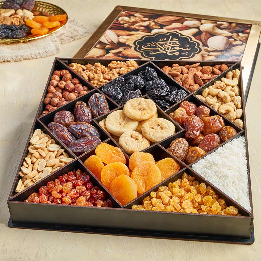 Box of 2 dried fruits 1.500 g