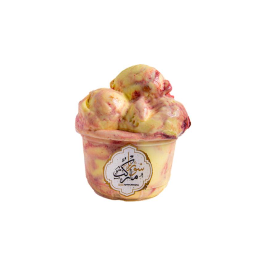 آيس كريم تشيز كيك