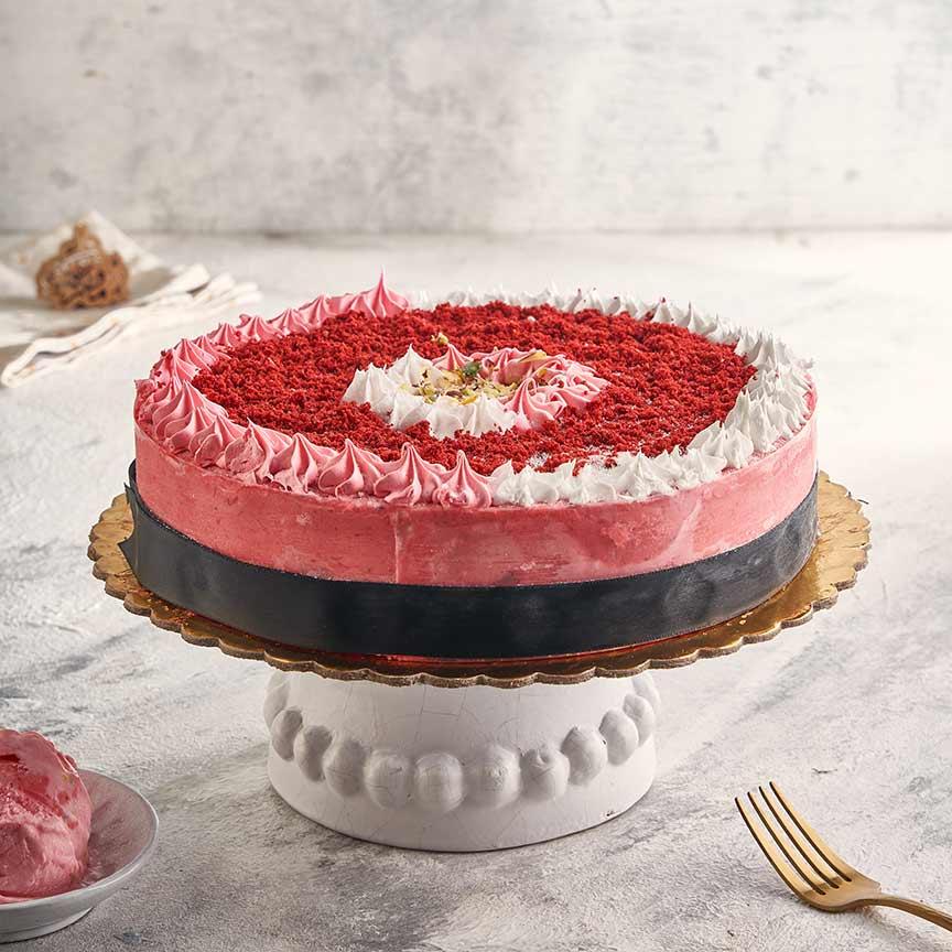 تورتة ايس كريم فراولة 24 سم