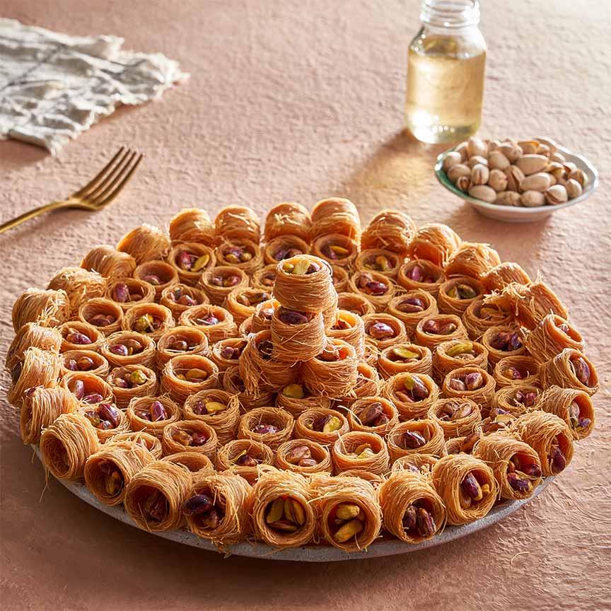 عش البلبل فستق