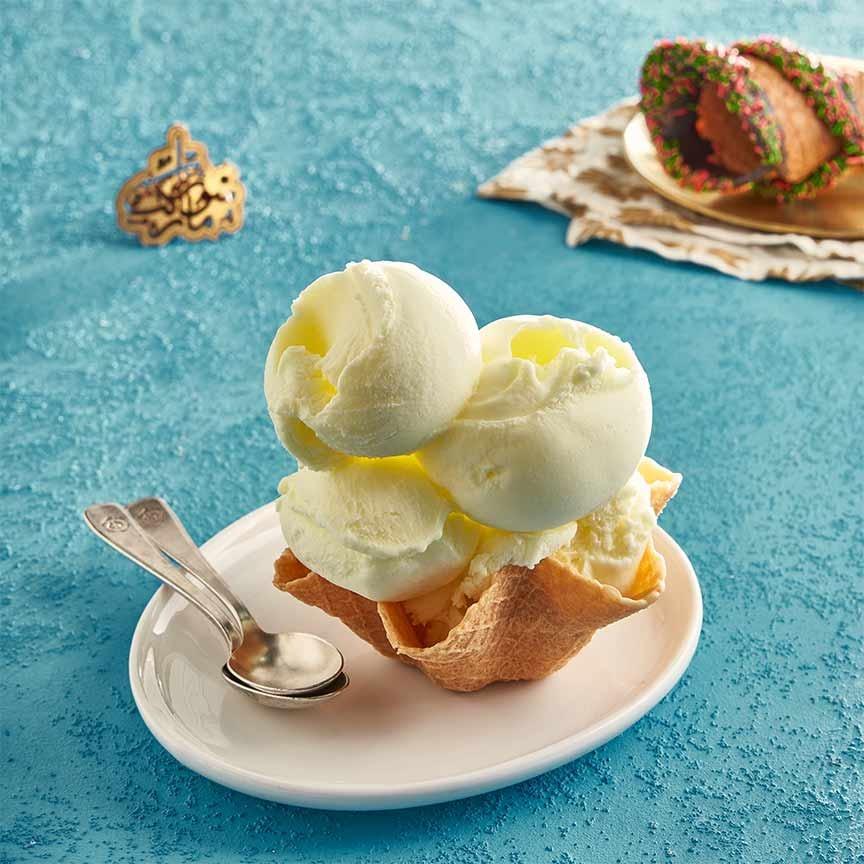 آيس كريم ليمون