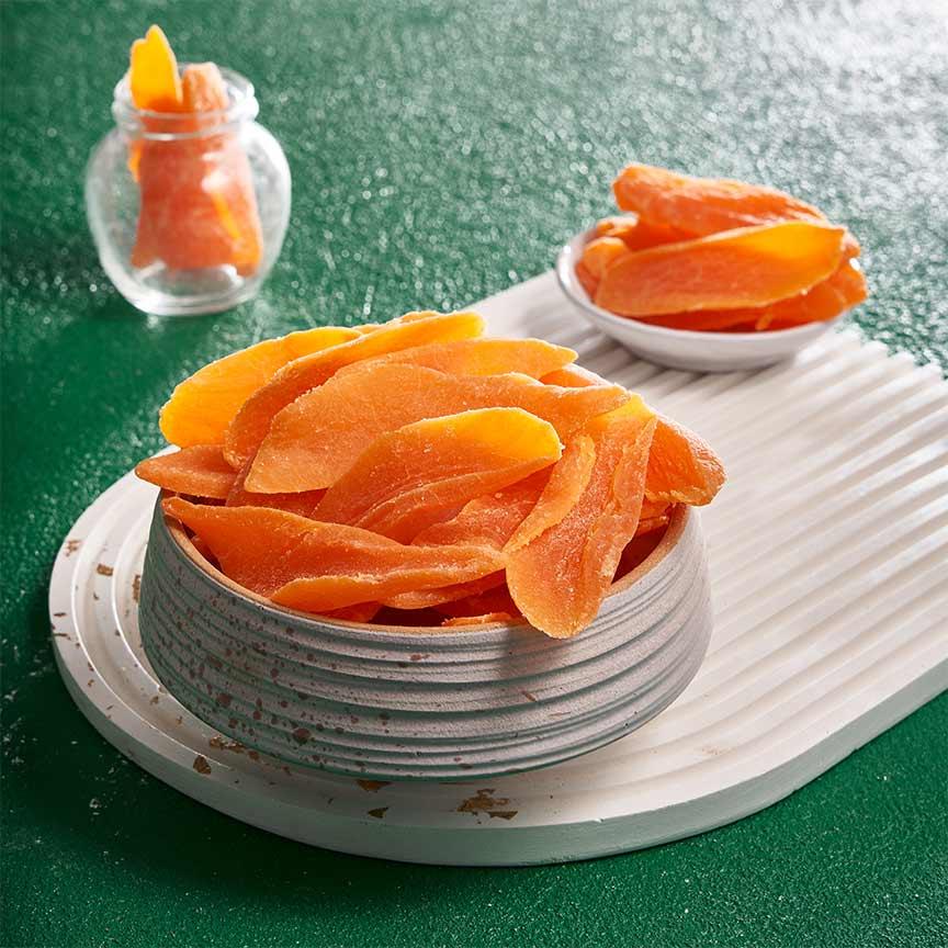 شرائح مانجو مجففة