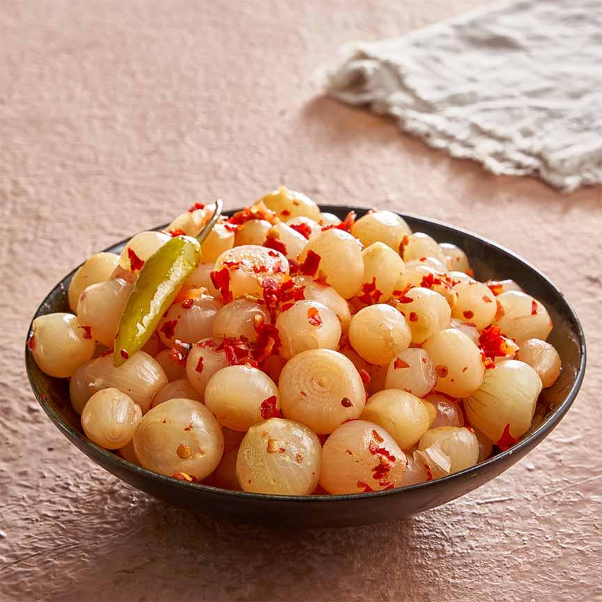 مخلل بصل حار