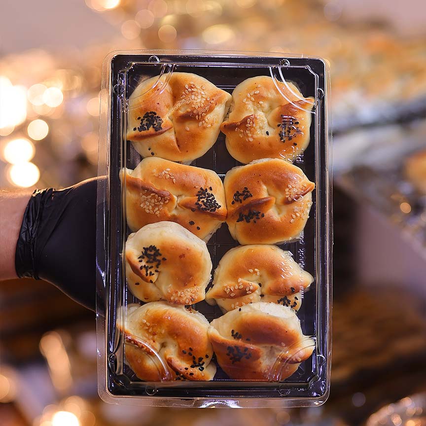 طبق معجنات جبنة شامية